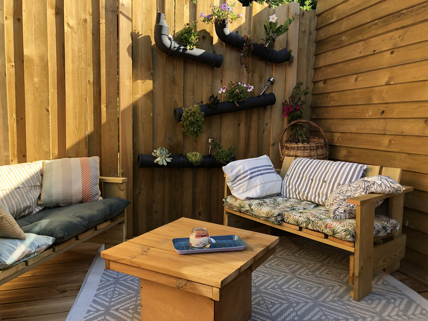 Se relax sur la terrasse ensoillée de Face au Bowl Crozon